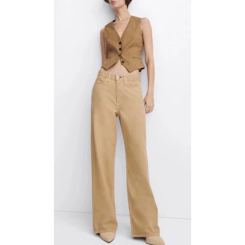 Rag &‎ Bone Logan Mid Rise Wide Leg Size 23 WDD23F2935FTSG